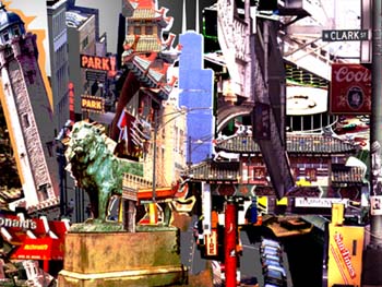 Figure 5: Opening sequence collage: present-day Chicago